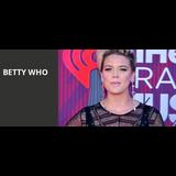 Betty Who Lunes 7 Octubre 2024