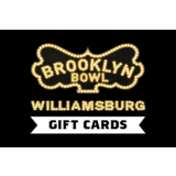 Brooklyn Bowl Physical Gift Card Martes 31 Diciembre 2024