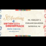 Say Anything and Motion City Soundtrack Viernes 6 Febrero 2026