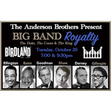 The Andersons present: BIG BAND ROYALTY Martes 28 Octubre 2025