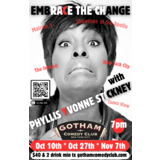 Embrace the Change w/ Phyllis Yvonne Stickney Jueves 10 Octubre 2024