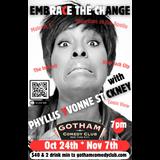 Embrace the Change w/ Phyllis Yvonne Stickney (VL) Jueves 24 Octubre 2024