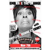 Embrace the Change w/ Phyllis Yvonne Stickney (VL) Jueves 7 Noviembre 2024