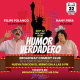 HUMOR VERDADERO September 22nd 9PM Domingo 22 Septiembre 2024