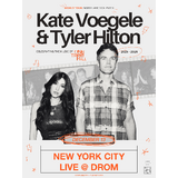 One Tree Holiday: Tyler Hilton & Kate Voegele Sabado 13 Diciembre 2025