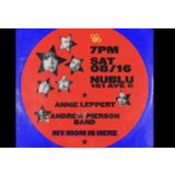ANNIE LEPPERT, ANDREW PIERSON BAND, MY MOM IS HERE Tickets Saturday 16 August 2025 ANNIE LEPPERT, ANDREW PIERSON BAND, MY MOM IS HERE Tickets Saturday 16 August 2025