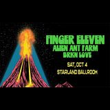 Finger Eleven Saturday 4 October 2025