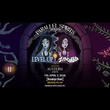 LEVEL UP & ZINGARA AUSTERIA, rSUN Friday 3 April 2026