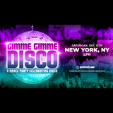 Gimme Gimme Disco Saturday 13 December 2025