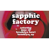 sapphic factory: queer joy party Saturday 15 June 2024