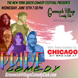 PRIDE COMEDY June 12th 7:30PM Wednesday 12 June 2024
