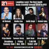 South Asian Comedy: Laughing Lassi November 15th 7PM Friday 15 November 2024